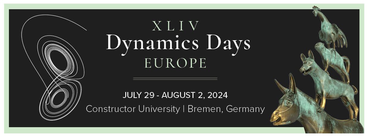 Muquabis at XLIV Dynamics Days Europe, Bremen, Germany, July 29-August 4, 2024.