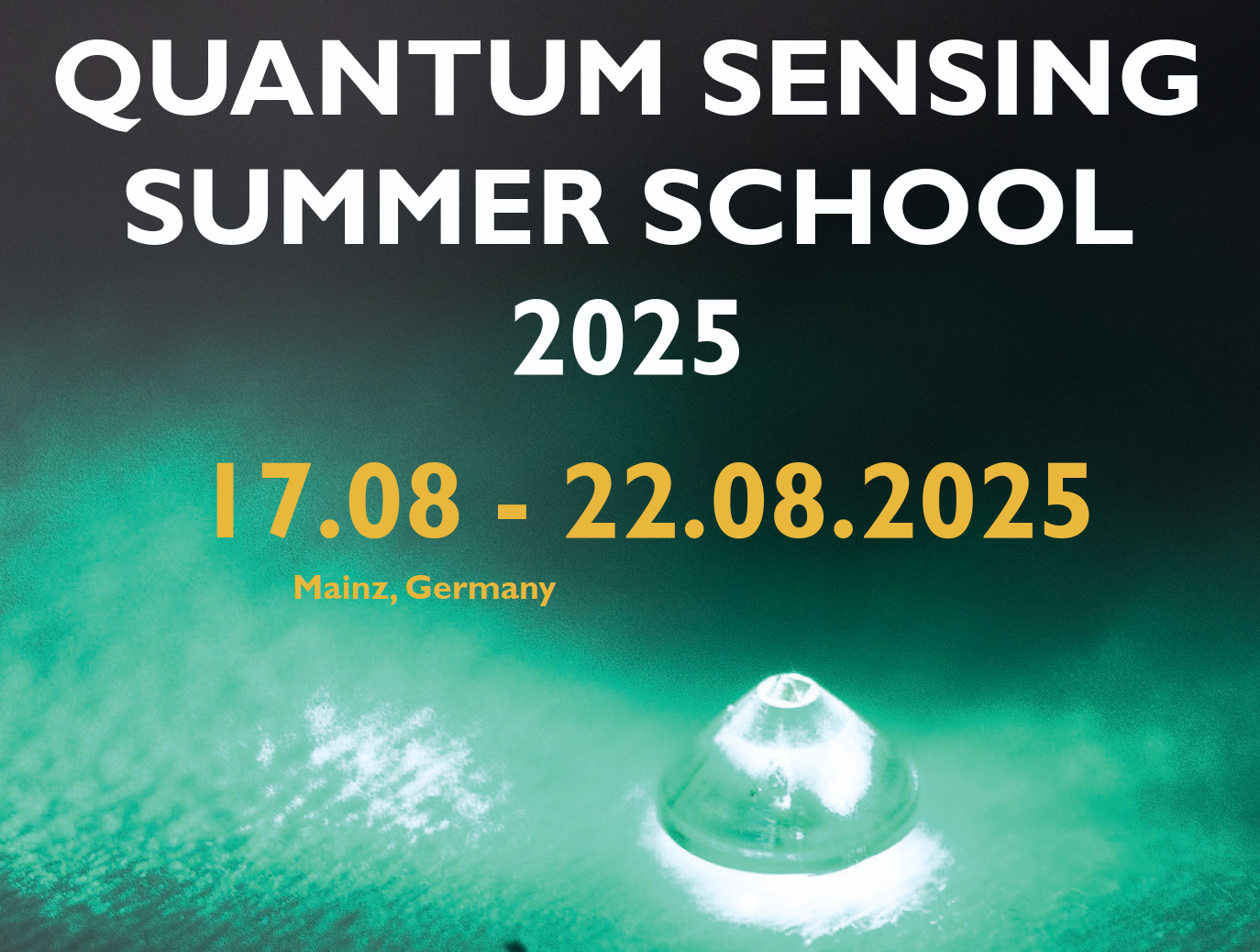 MUQUABIS at Quantum-Sensing School in Mainz, August 2025.